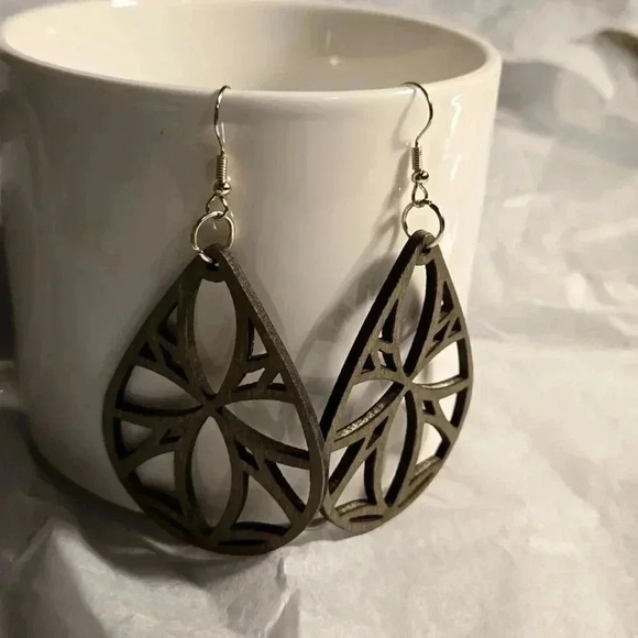 Jewelry - 3/$15 New Bohemian Wooden Earrings